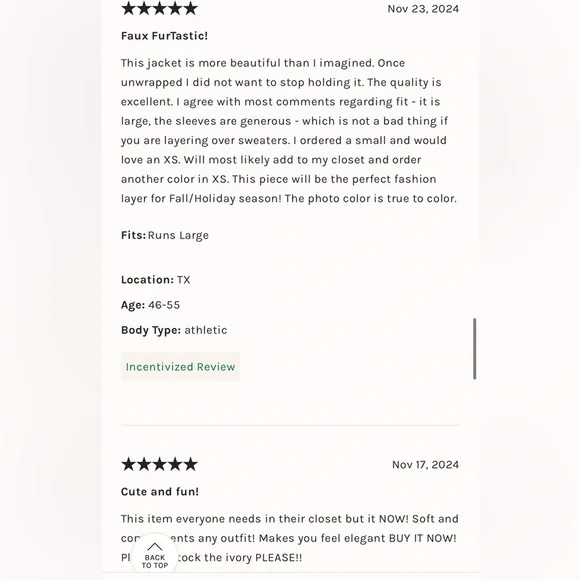 NEW Paris Cropped Faux Fur Jacket Size S - Picture 16 of 16